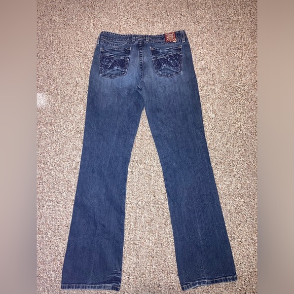 Lucky Brand Gene Montesano Wonder Baltic Vintage Jeans Dungarees size 10/30 - Picture 2 of 12